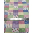 thumbnail image 1 of Anti Pill Assorted Fleece Fabric by The Yard (Colorful Squares), 1 of 2
