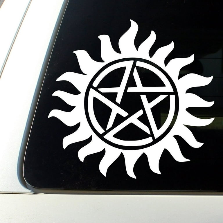 Anti-possession Symbol Car Decal | Supernatural Decal | 5-Inches | Ward Demonic Possession Symbol
