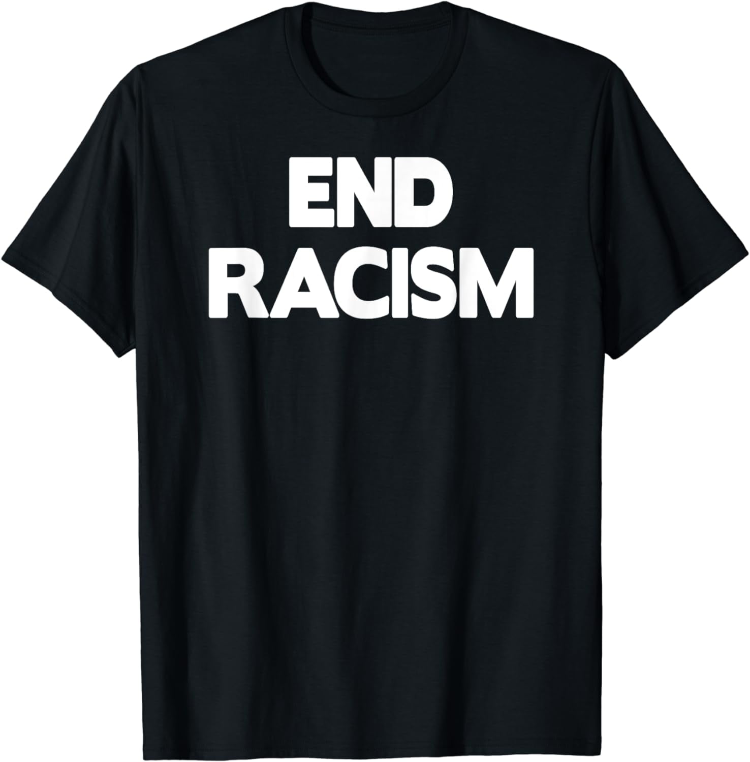 Anti Racism T-Shirt - End Racism Tee - Walmart.com