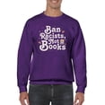 thumbnail image 1 of Anti-Racist Book Lover Statement Tee Sweatshirt Men's, 1 of 4