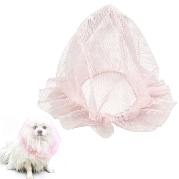 Anti Random Eating Mesh Pet Headgear, Comfort Breathable Face Cover for Outdoor Walking Small Dogs and Cats