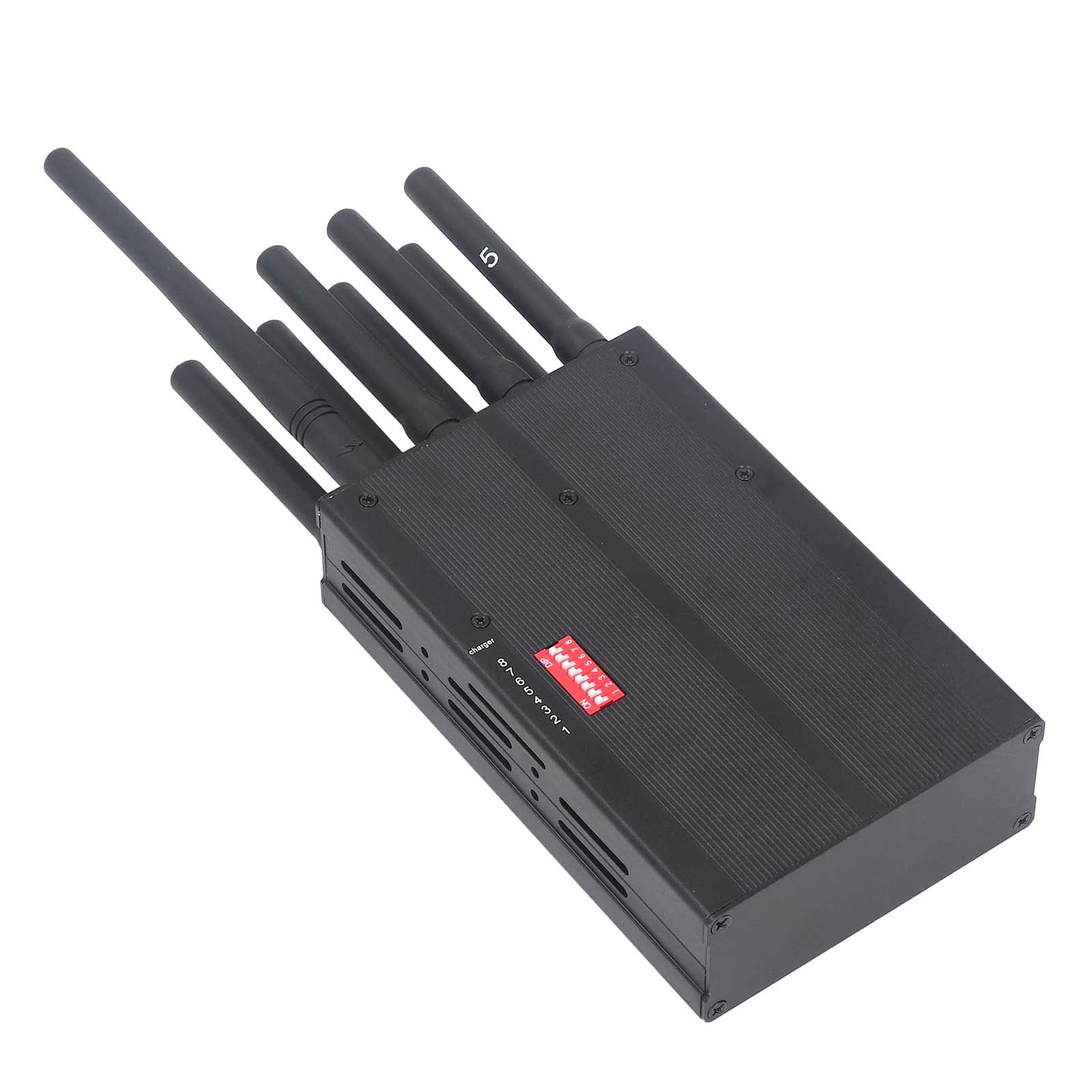 Anti Recording Blocker, 8 Channel Handheld 15m Radius Anti Voice