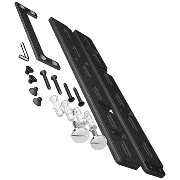 AOOOWER Wall Mount Bracket For Soundbar Steel Metal Frame With Anti Vibration Enhances Auditory Stability