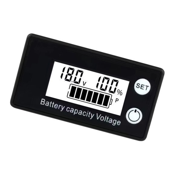 Anti Reverse Connection Digital Voltmeter with Adjustable Accuracy Measure for Stable 8-100V Energy Monitoring