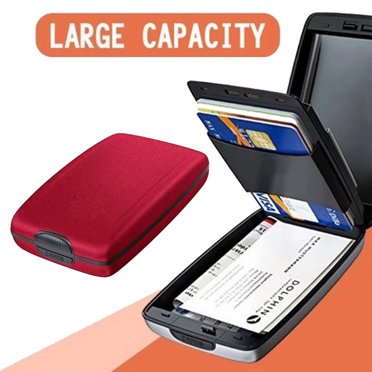 Dalrosia Credit Card Holder, RFID Blocking Metal Card Wallet for Women ...