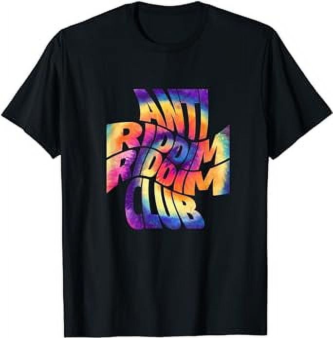 Anti Riddim Riddim Club Funny Techno EDM Music Festival T-Shirt ...