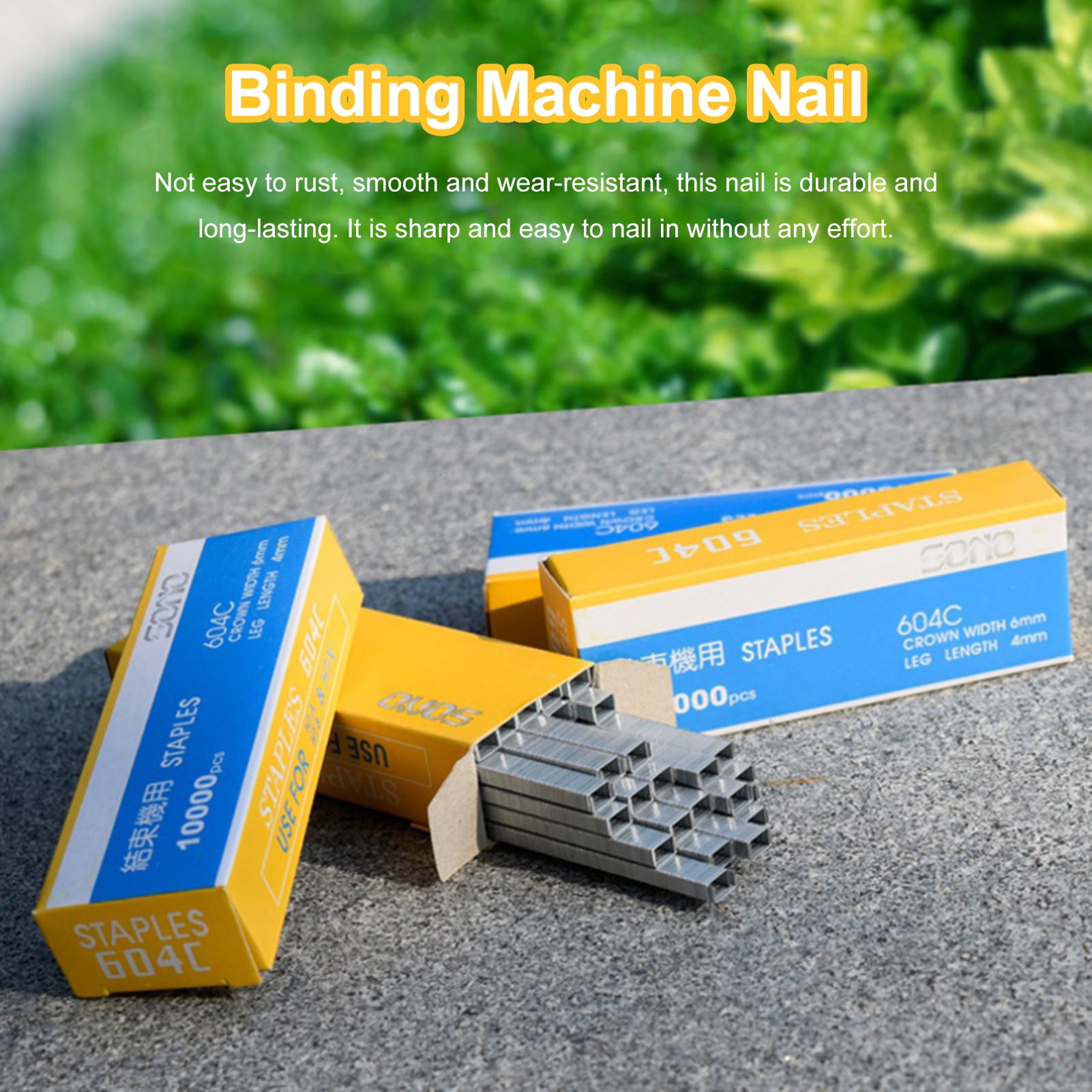 Anti Rust Fruit Tree 604C Sharp for Securing Branches Garden Staple