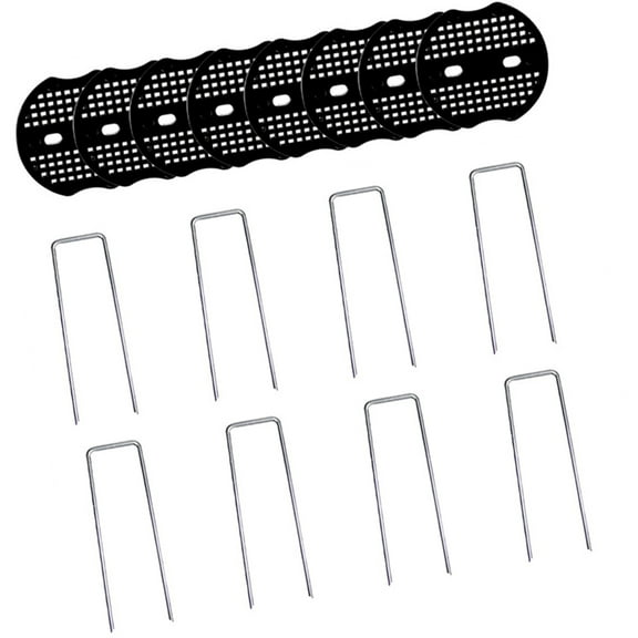 Anti Rust Ground Anchors Pegs U Shape Tent Pegs Camping Tarpaulin Hook for Tent