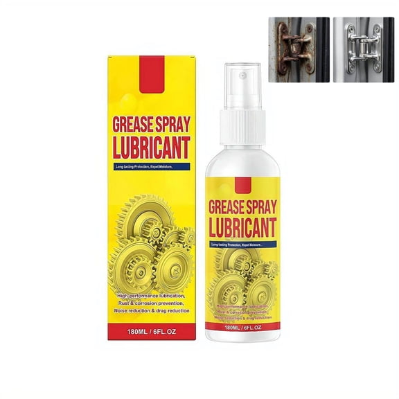 Anti-Rust Lubricant Spray, Fast-Acting Rust Remover for Metal, Multi-Purpose Penetrating Oil for Vehicles, Tools, Chains, Bolts, Hinges, Protect & Restore
