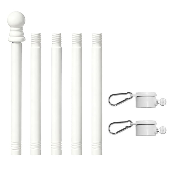 Anti Rusts Outdoor Hanging Flagpole Heavy Type 5kg Load Capacity For Beach Mountain Parties Promotion