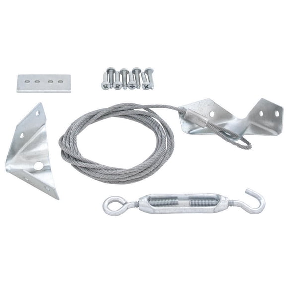 Anti-Sag Gate Kit, Steel, Zinc Plated Pro Source Gate Parts 33198ZCX-PS