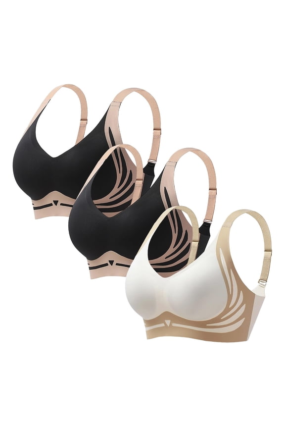 The Anti Saggy Breast Bra Seamless Bra Cotton Bra for Women No Underwire Lifting Bra Seamless Sports Bra Gym Bra Uplift Bra Supportive Sports Bra Push up Bra T-shirt Bras for Ladies