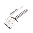 thumbnail image 1 of Anti-Scald Kitchen Tool Set Heat Resistant Handle Utensils Pizza Cutter Cheese Spatula Hanging Hook Organizer Stainless Steel Cooking Gadgets, 1 of 2