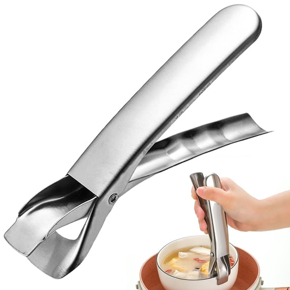 Anti Scalding Bowl Clip Multi Purpose Kitchen Tongs Hot Dish Plate Lifter Stainless Steel Kitchen Tool