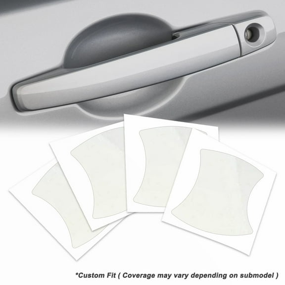 Anti-Scratch Door Handle Cup Protector Clear Bra Film for Mercedes C Class W206 2021+