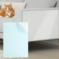 thumbnail image 1 of Anti Scratch Furniture Protector, 4 Pack 17" x 12" Double-Sided Sticky Couch Protector from Cat Claws, Clear, 1 of 7