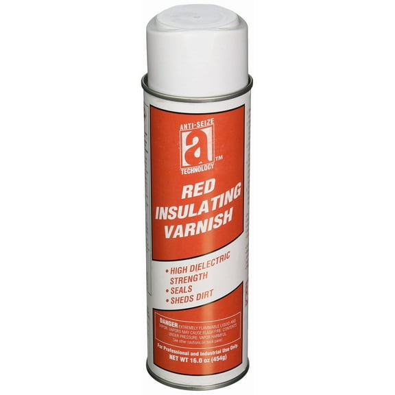 Anti-Seize Technology 17214 ANTI-SEIZE TECHNOLOGY Insulating Varnish, Translucent Red CA1