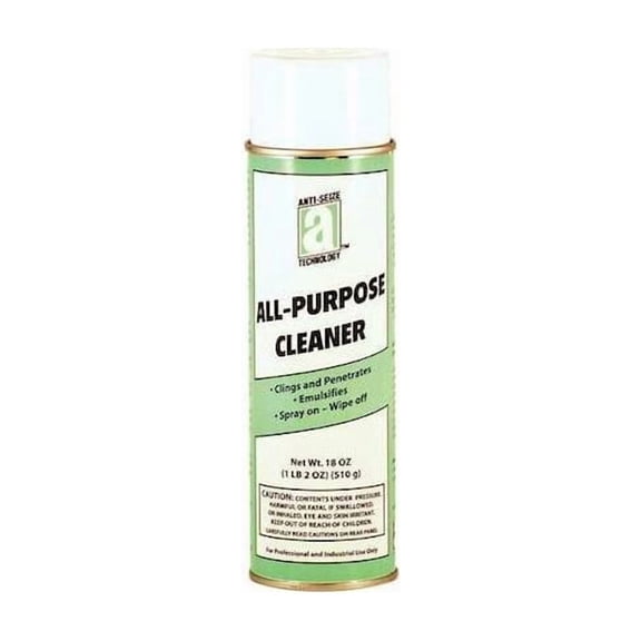 Anti-Seize Technology All Purpose Cleaner, 18 oz, Aerosol Can, Unscented 17015