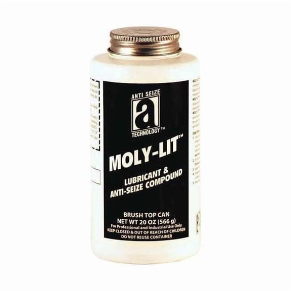 Anti-Seize Technology Anti Seize,Moly Paste,20oz,Brush Top Can 12018
