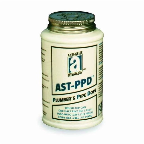 Pipe Thread Sealant 19.2 fl oz, Brush-Top Can, AST-PPD, Blue, Putty 25118
