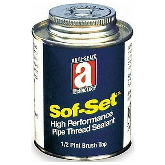 anti-seize 29010 pipe thread sealant, 8 fl. oz., yellow