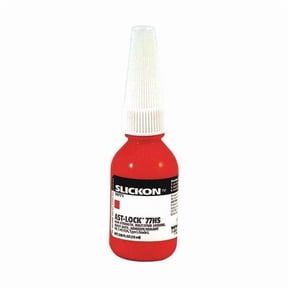 Threadlocker, ANTI-SEIZE TECHNOLOGY 71HS, Red, High, Liquid, 0.34 fl oz, Bottle