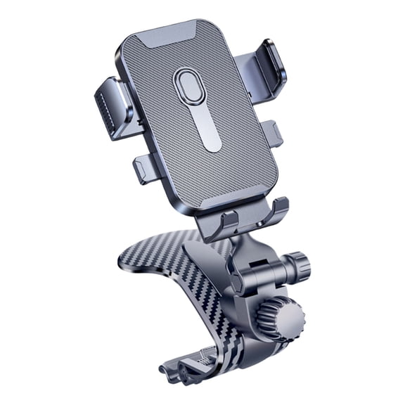Anti Shake Car Phone Mount Easy Installation Spirals Hook for Stable Navigation 360 Degree Viewing Portrait Landscape