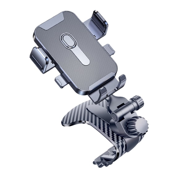 Anti Shake Car Phone Mount Easy Installation Spirals Hook for Stable Navigation 360 Degree Viewing Portrait Landscape