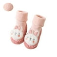 thumbnail image 1 of Anti Skid Socks with Soft Rubber Soles Slipper Outdoor for Boys Girls Walking Sock Shoes Toddler Children's Floor Socks, 1 of 5