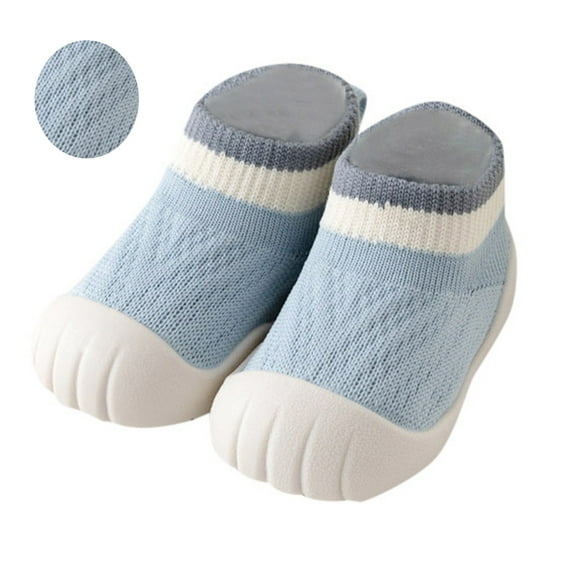 Anti Skid Socks with Soft Rubber Soles Sneakers Outdoor Slippers Boys Baby Walking Shoes Fall Winter Baby Home Floor