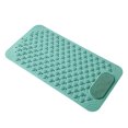 thumbnail image 1 of Anti- Bath & Shower Mat with Exfoliating Texture - 27x14 Inch Non- Tub Mat with 100+ Suction Cups, Drain Holes & Massage Points - Machine Washable Bathroom Safety Mat, 1 of 5