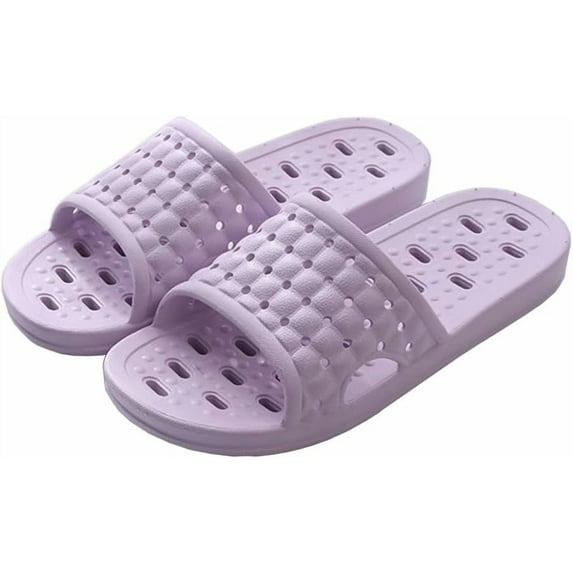 Anti-Slip Bath Slippers | Indoor Shower Sandals for Men & Women, Home & Dorm Use