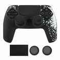 thumbnail image 1 of Anti-Slip Controller Skin for PS5 Controller,Silicone Cover Case for Playstation5 with Thumb Grip Gaps and Touch Pad Sticker, 1 of 6