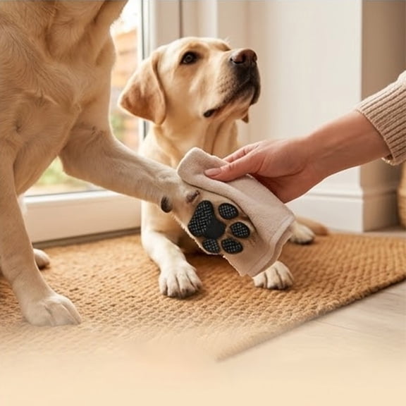 Anti-Slip Dog Paw Grips, Self-Adhesive Traction Pads, Paw Covers for Dogs, Heat Protection for Hot Pavement, Non-Slip Accessories for Smooth Floors, Pet Shoes Booties Socks Replacement