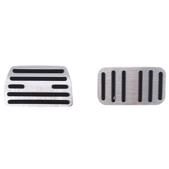 Anti Slip Foot Pedal Covers Gas Brake Accelerator Pedal Pad for Accord Pilot Accessories,Silver