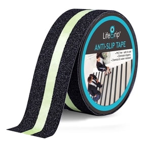 Leyibo Anti Slip Grip Tape with Glow in the Dark Non-Slip Traction Tread, 2 in x 15 ft