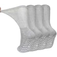 thumbnail image 1 of Anti-Slip Gripper Diabetic Socks for Men and Women, UNEEI 4 Pairs Non-Binding Nonslip Socks with Comfort, Ideal for Elderly & Diabetes Foot Care, 1 of 8