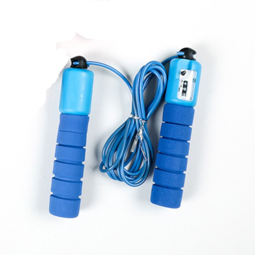 Anti Slip Handle Fitness Sports Accessories PVC/Braided Rope Counting ...