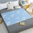thumbnail image 1 of Anti-Slip Incontinence Bed Pads, Waterproof And Washable Large Bed Pad For Elderly Care Incontinence Protection And Menstrual Use With Ultrasonic Quilting, 150*100 cm (59*39.37 inches), 1 of 5