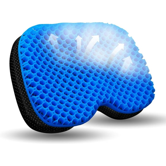 Anti-Slip Kayak Seat Cushion - Waterproof Thicken Gel Boat Kayak Canoe Rowing Stadium Pad for Sit in Kayak Chair Kayak Accessories Equipment Gear for Fishing Kayak