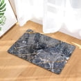 thumbnail image 1 of Anti-Slip Kitchen Carpet Black White Marble Printed Entrance Doormat Floor Mats Carpets for Living Room Bathroom Mat, 1 of 6
