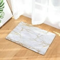 thumbnail image 1 of Anti-Slip Kitchen Carpet Black White Marble Printed Entrance Doormat Floor Mats Carpets for Living Room Bathroom Mat, 1 of 6
