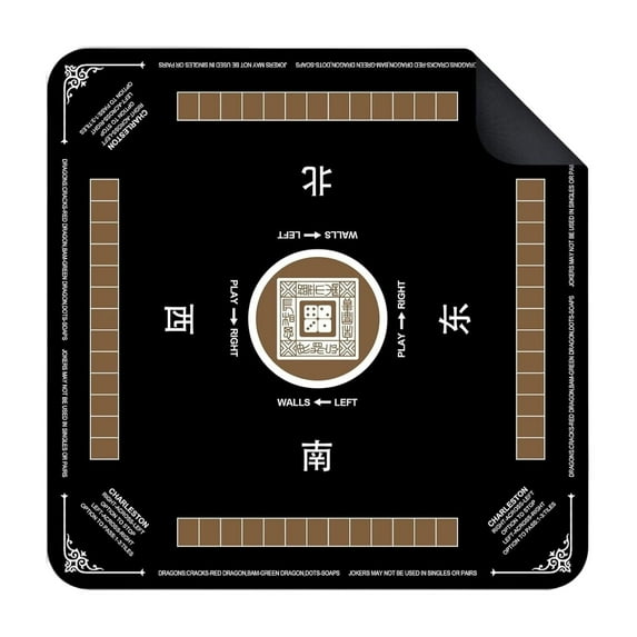 Anti-Slip Mahjong Mat And Noise Reducing Game Mat - Suitable For Mahjong, Poker, Cards, Dominoes Table Cover,Board Games,1Pc