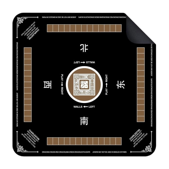Anti-Slip Mahjong Mat And Noise Reducing Game Mat - Suitable For Mahjong, Poker, Cards, Dominoes Table Cover,Board Games,1Pc