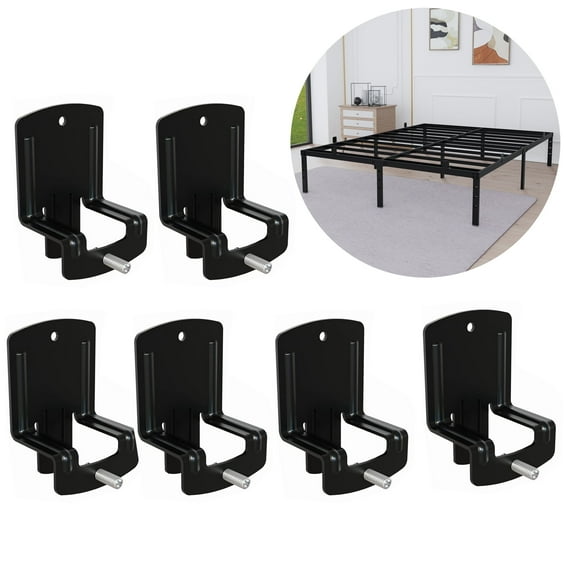 Anti-Slip Mattress Gasket - 6 Pcs Metal Gasket Set to Keep Your Mattress in Place, Ensuring a Secure Sleep