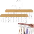 thumbnail image 1 of Anti Slip Multi Hook Coat Rack, 2 PCS Multi Hanger, 360 Degree with 8 Hooks Coat Rack, 1 of 8