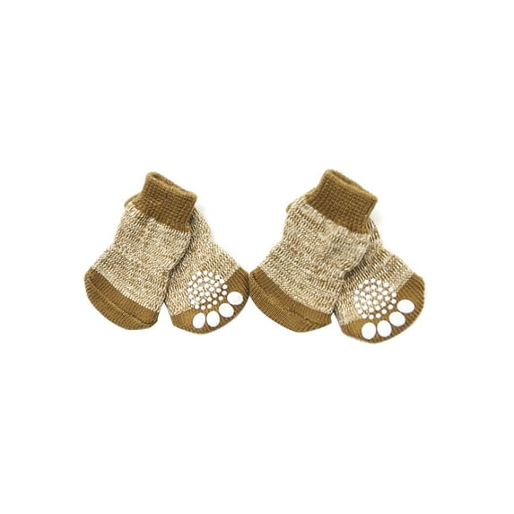 Anti-Slip Pet Dog Socks Knit Socks Small Cat Dogs Winter Socks Warm Paw Protector Dog Socks Booties