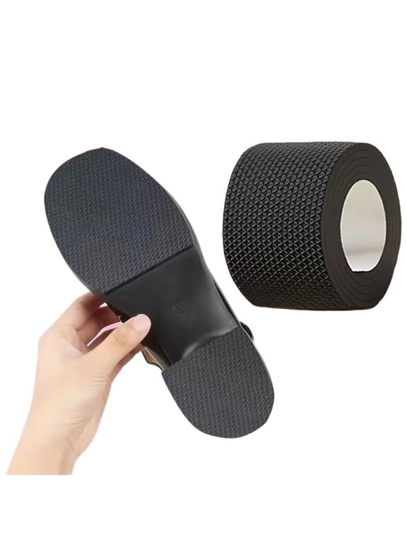Anti Slip Shoe Sole Pads EVA Sole Protector Stickers Cuttable Non Skid Shoe Grips Quiet Sole Pads for Sneakers Heels Casual Shoes Indoor Outdoor Winter Walking