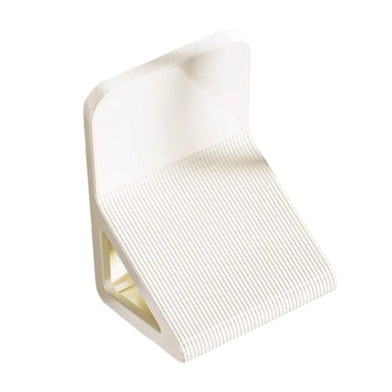 Anti- Shower Foot Rest for Shaving Legs, No Drill Wall Mounted Triangular Foot Pedal, Bathroom Step Stand with Suction Cup for Adults Women, Bathroom Accessories, White