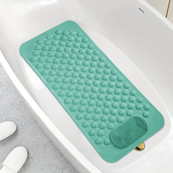 Anti-Slip Shower Mat with Massage Function - Extra Large Bath Tub Mat for Ultimate Safety And Comfort Bathtub Mat